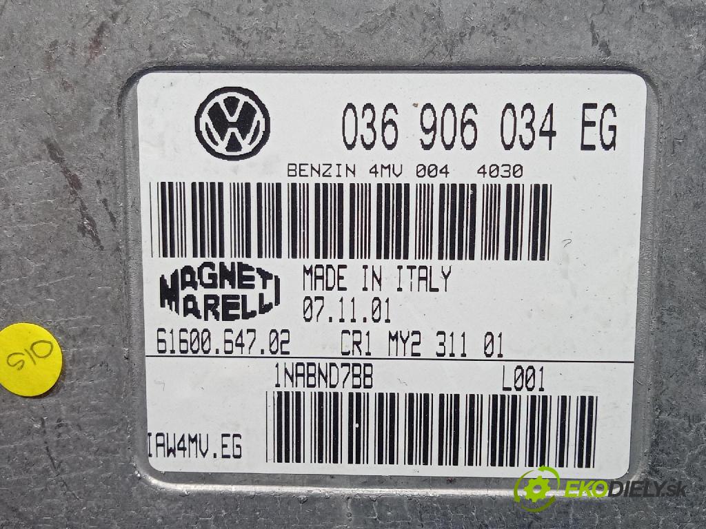 Audi A2 2001 riadiaca jednotka Motor: 036906034EG