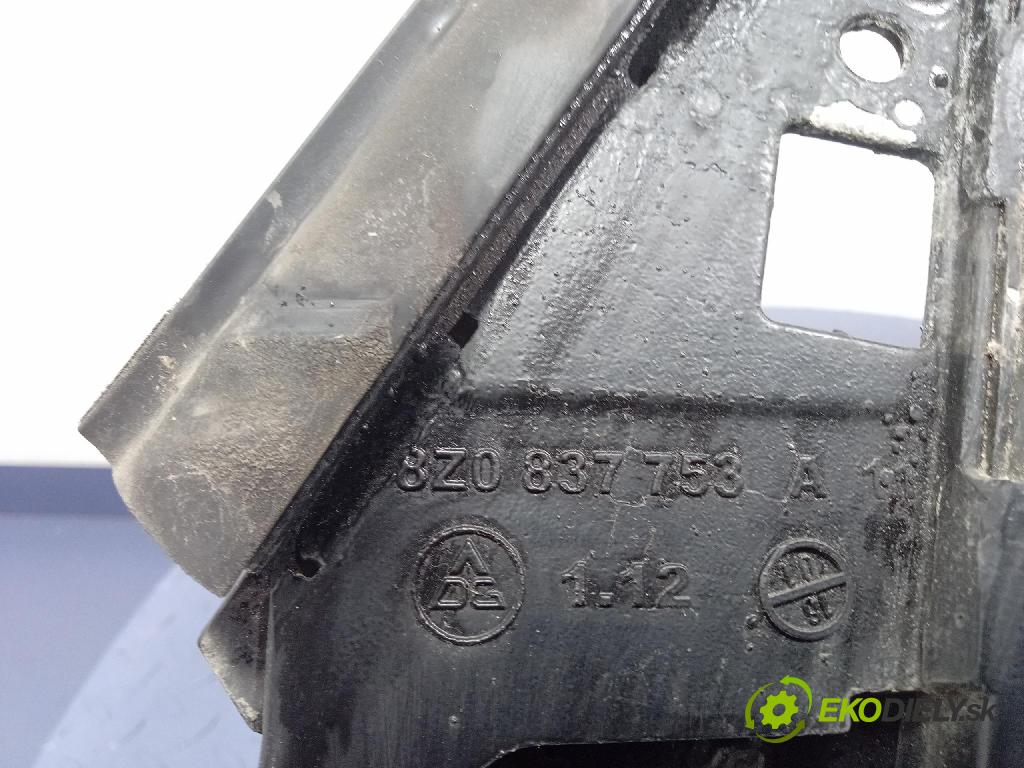 Audi A2 2001 mechanismus stahování Sklenka: před Levý: 8Z0837753A