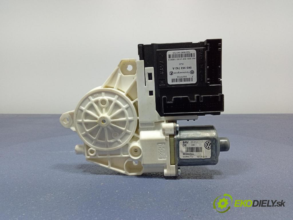 Vw Golf 2011 mechanismus stahování Sklenka: před v pravo: 5K0959702J