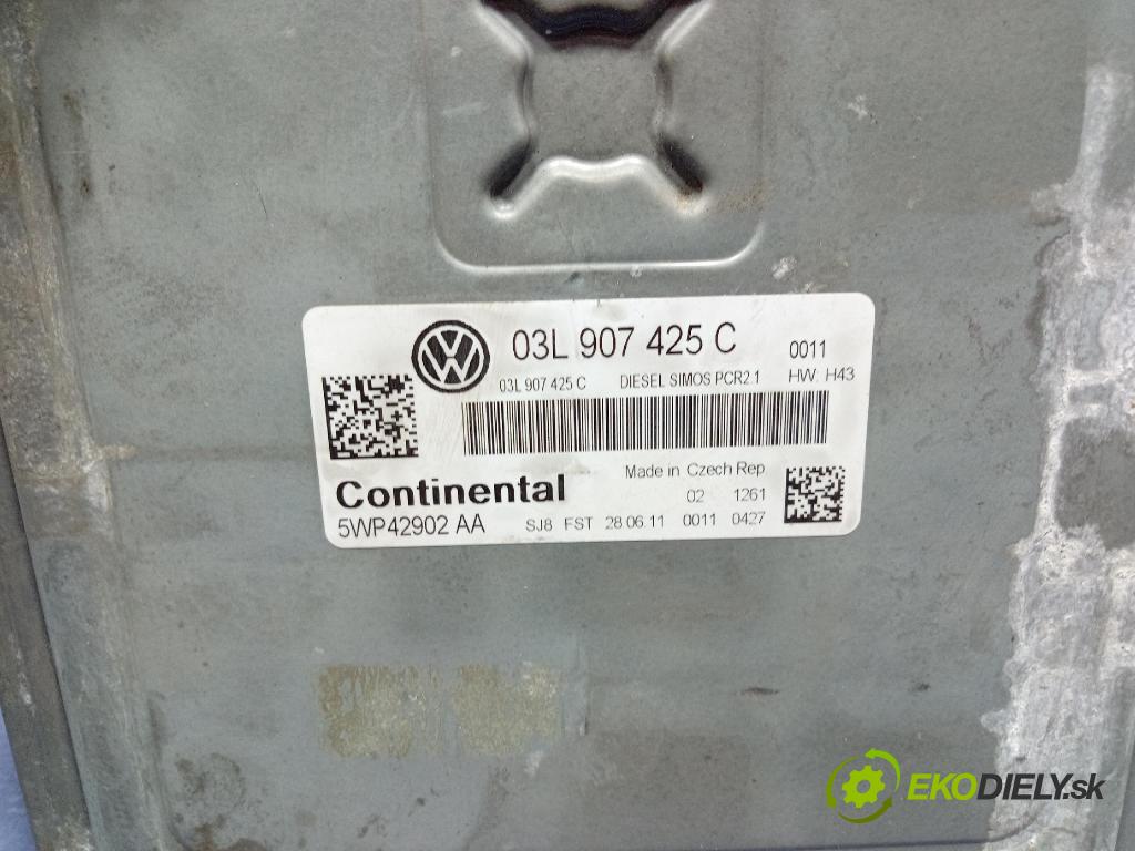 Vw Golf 2011 riadiaca jednotka Motor: 03L907425C