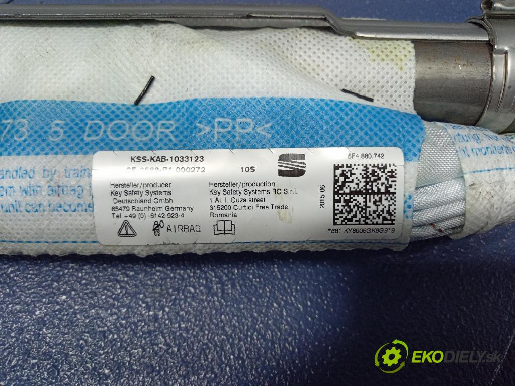 Seat Leon 2015 Airbag: clona x 5F4880742