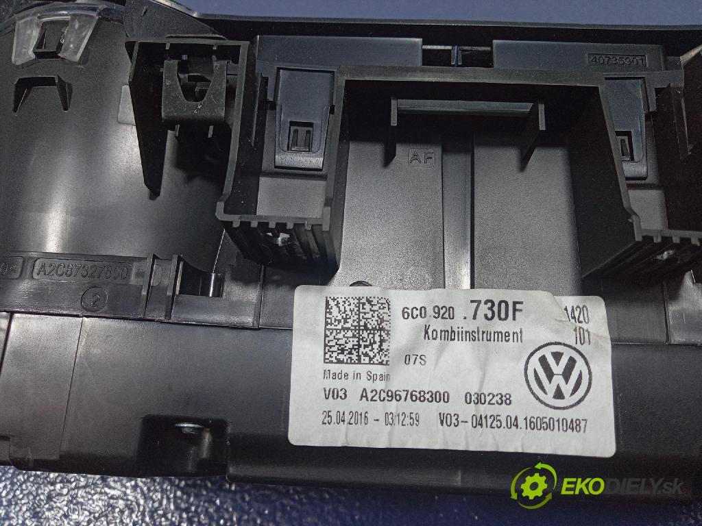 Vw Polo 2016 prístrojovka/ budíky 6C0920730F