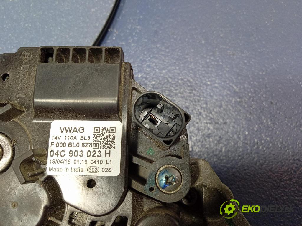 Vw Polo 2016 Alternator 04C903023H