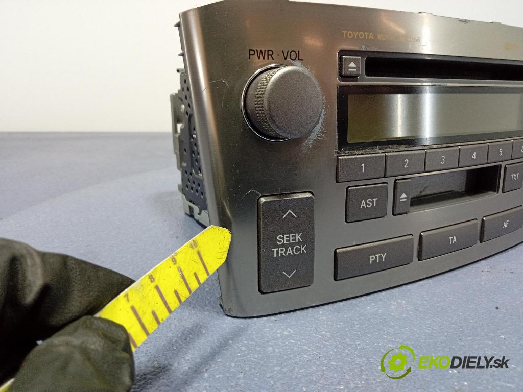 Toyota Avensis 2005 Radio I Navigácia: 86120-05081