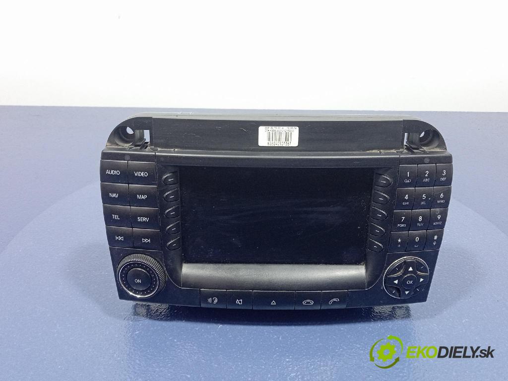 Mercedes S-klasa 2005 Radio I Navigácia: A2208702389