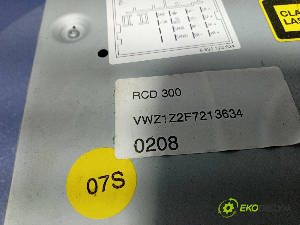 Volkswagen Passat 2006 Radio I Navigácia: 1K0035186T