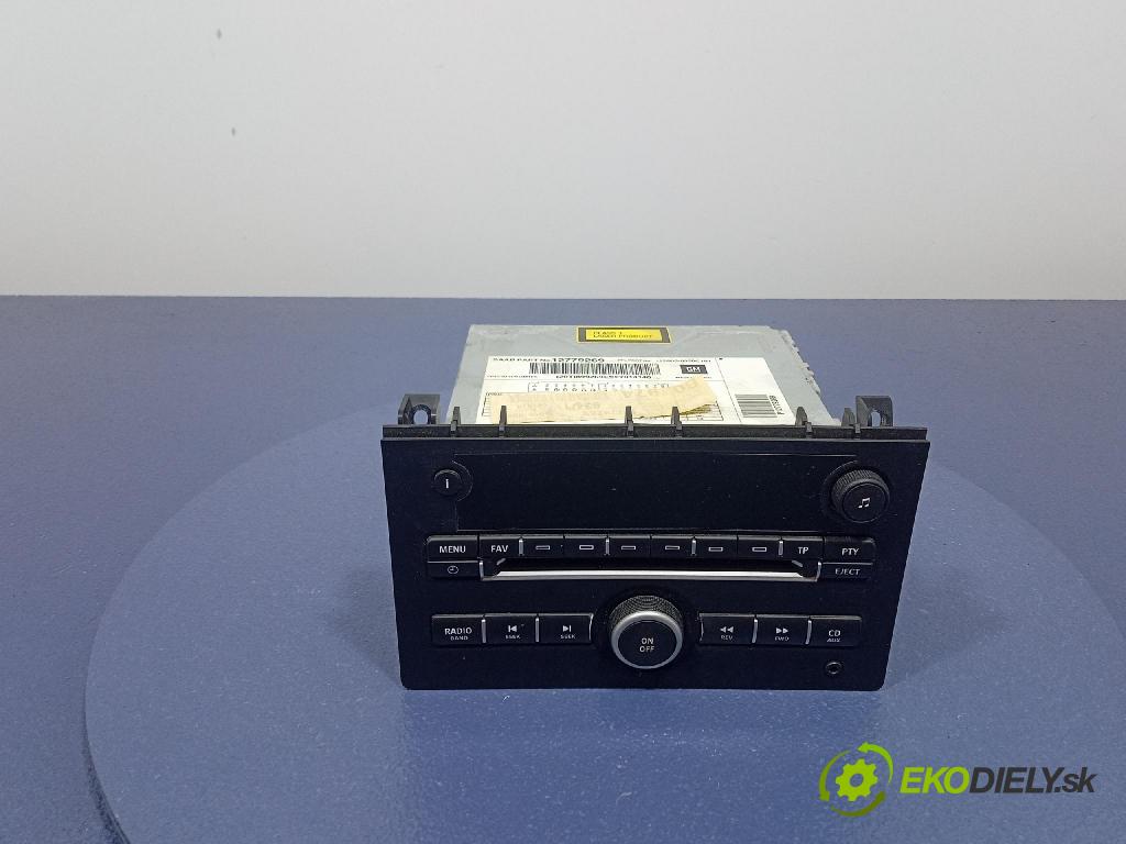Saab 9-3 2008 Radio I Navigácia: 12779269