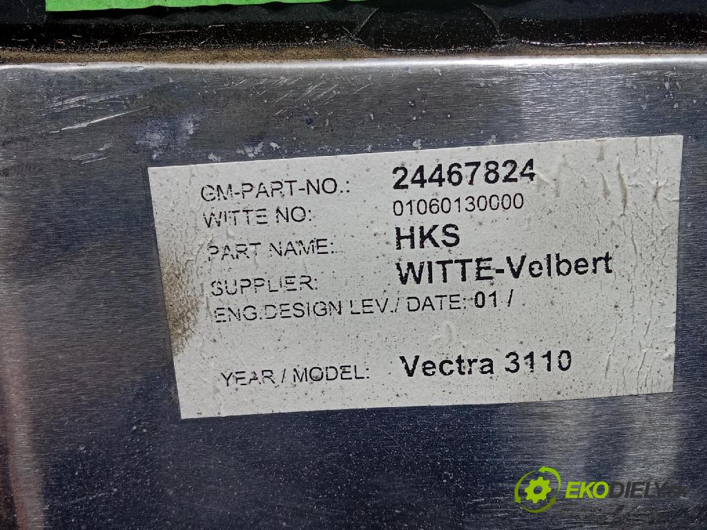 Opel Vectra 2004 zámek Klapky: kufr 24467824