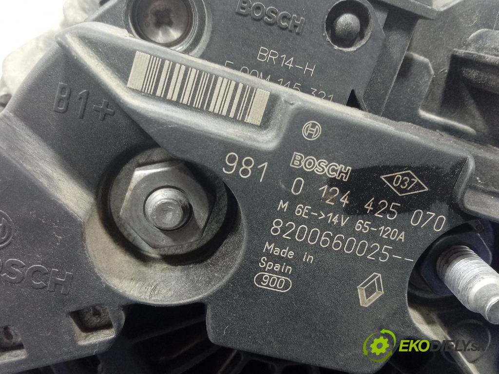 Renault Megane 2009 Alternator 8200660025