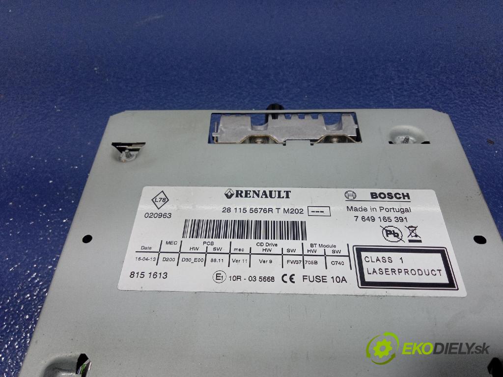 Renault Laguna 2013 Radio I Navigácia: 281155676R