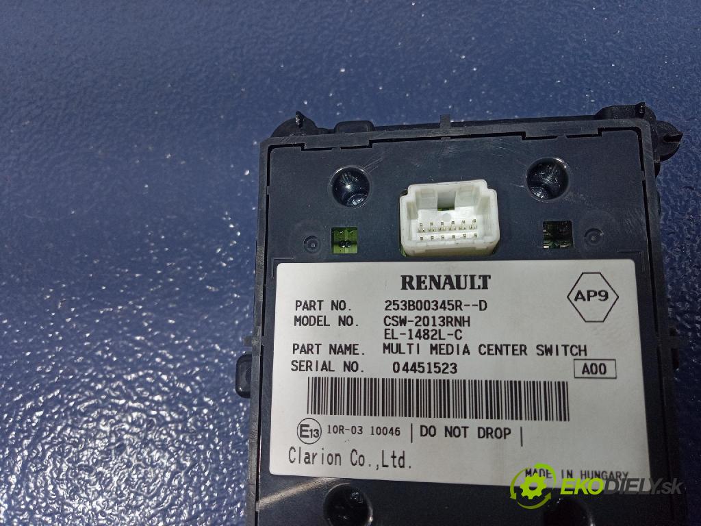 Renault Laguna 2013 Radio I Navigácia: 253B00345R