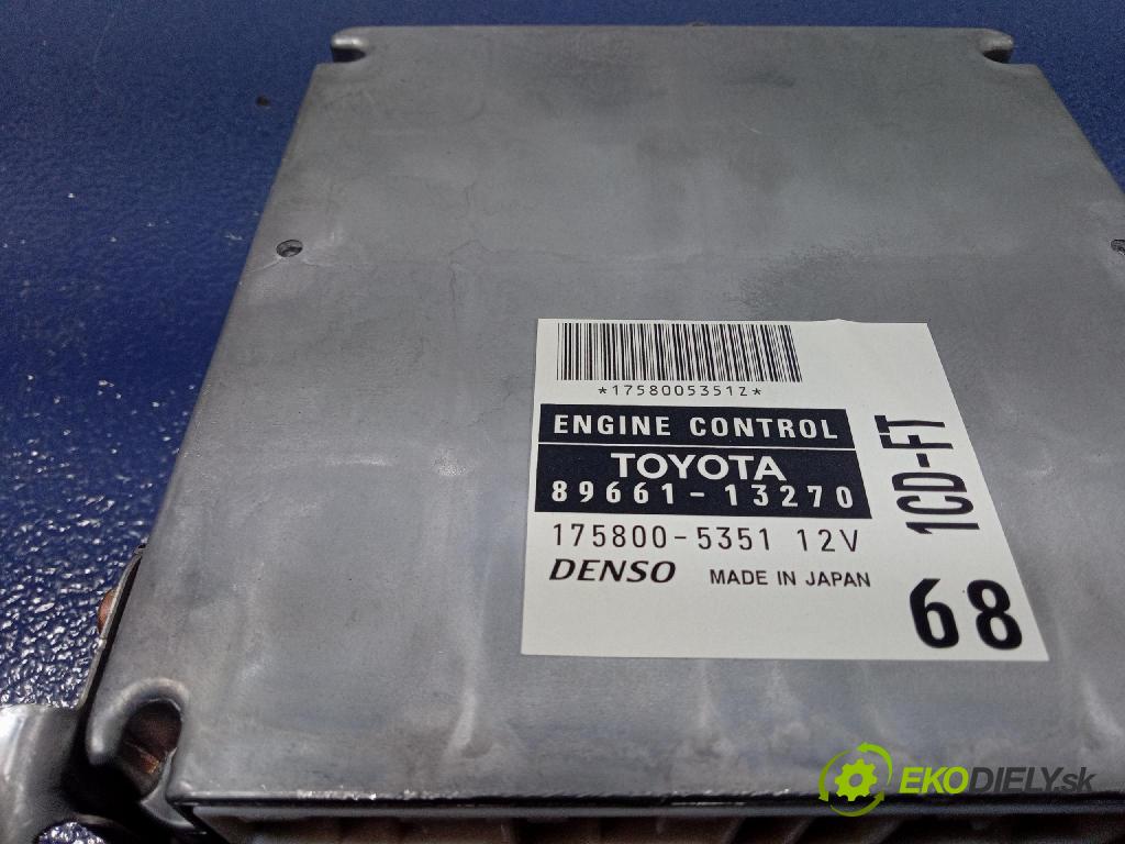 Toyota Corolla 2.0 d-4d 2004 riadiaca jednotka Motor: 89661-13270