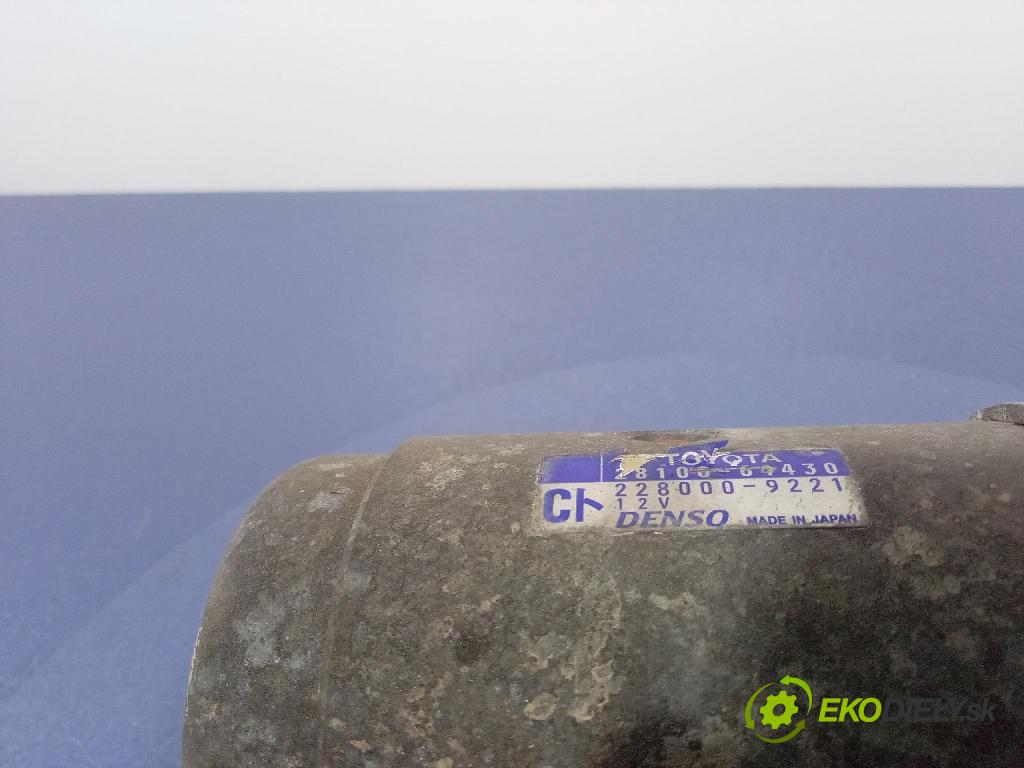 Toyota Corolla 2.0 d-4d 2004 štartér 28100-64430