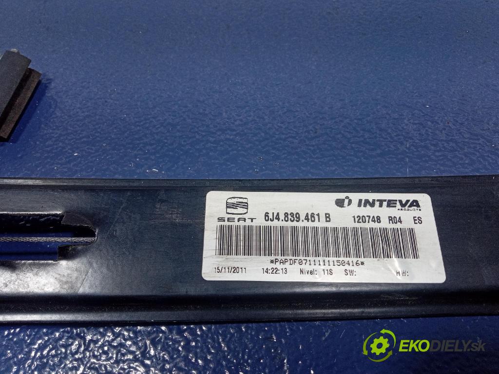 Seat Ibiza 0 mechanismus stahování Sklenka: Zad: Levý: 6J4839461B