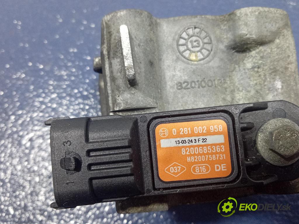 Renault Laguna 2013 snímač Tlak Mapsensor 8200685363