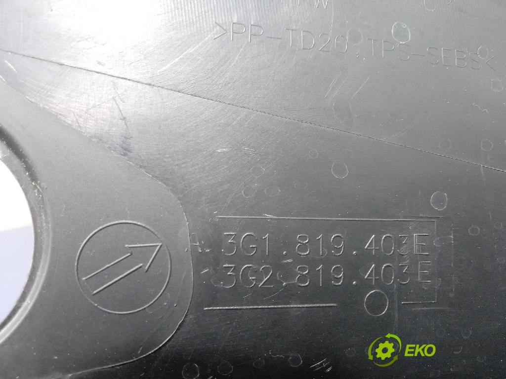 Vw Passat 2020 torpédo 3G1819403E