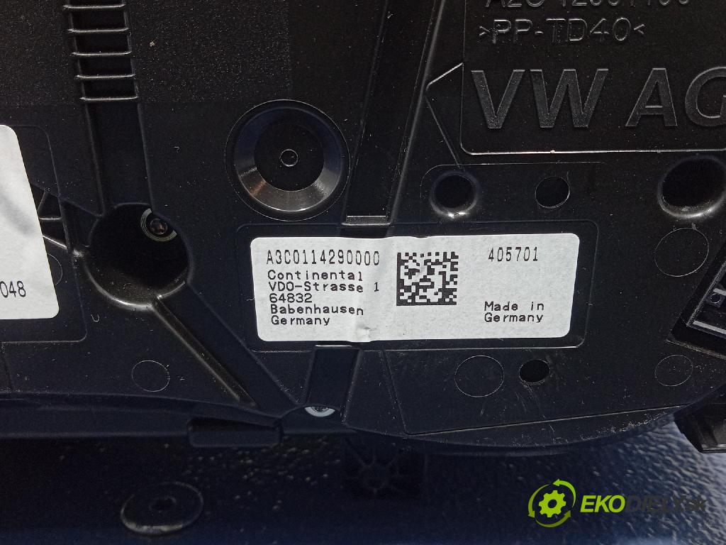Vw Passat 2020 prístrojovka/ budíky 3G0920741F