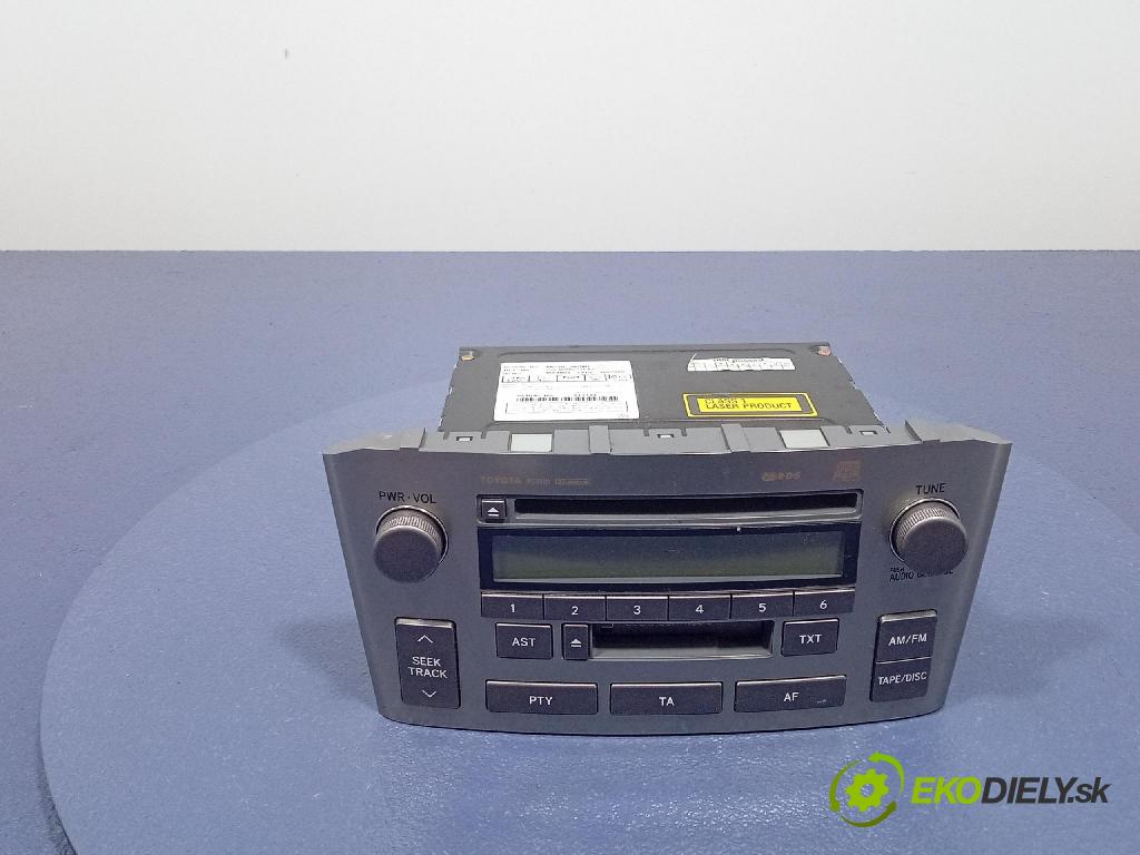 Toyota Avensis 2005 Radio I Navigácia: 86120-05080