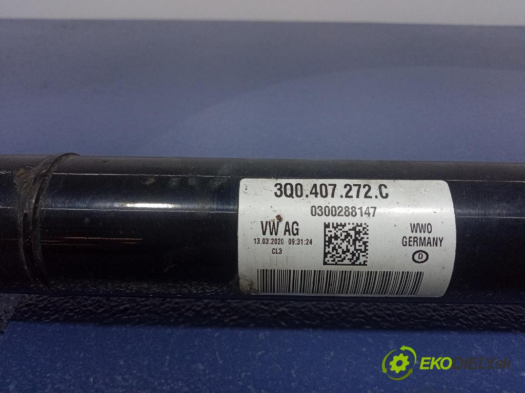 Vw Passat 2020 poloos Prava: Predné 3Q0407272C