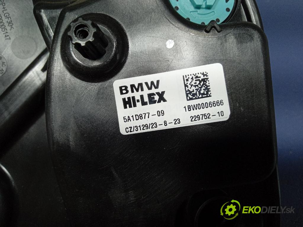 Bmw Ix1 2023 mechanismus stahování Sklenka: Zad: Levý: 5A1D877