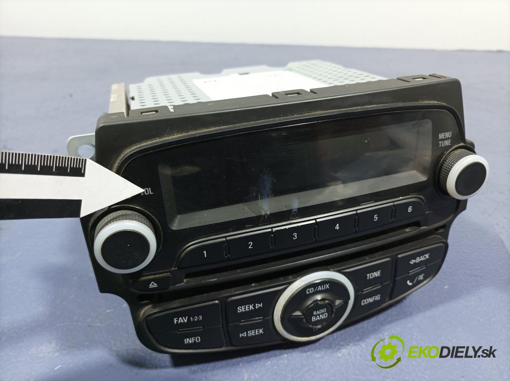 Chevrolet Spark 2013 Radio I Navigácia: 95368611