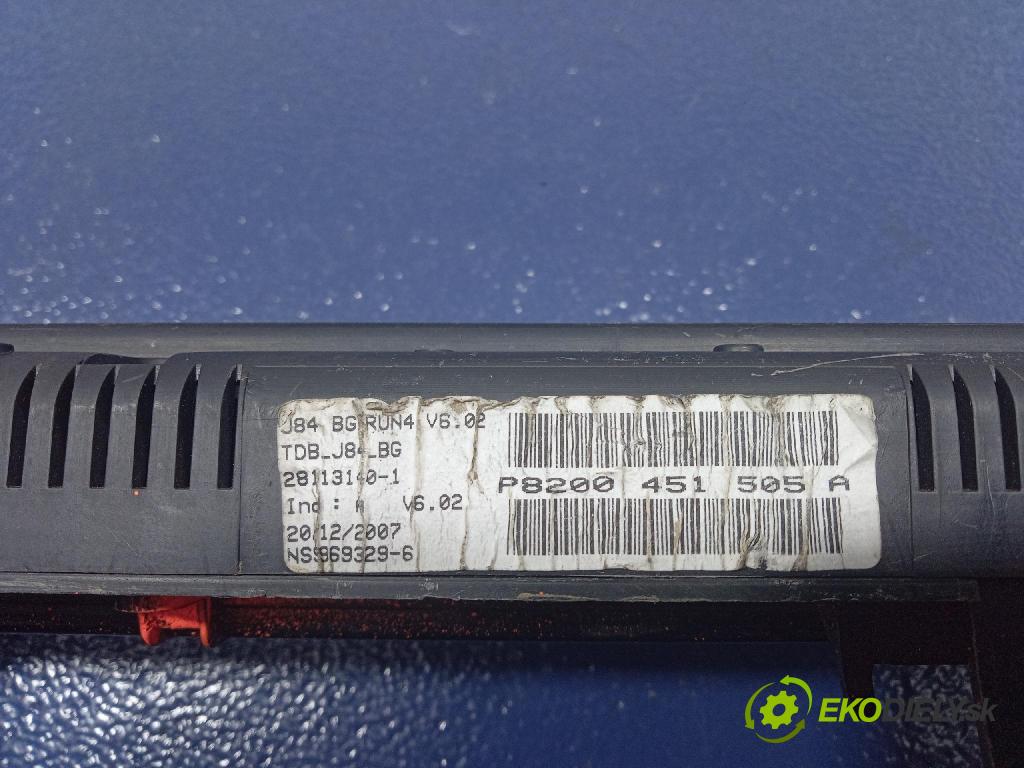 Renault Scenic 2004 prístrojovka/ budíky 8200451505A