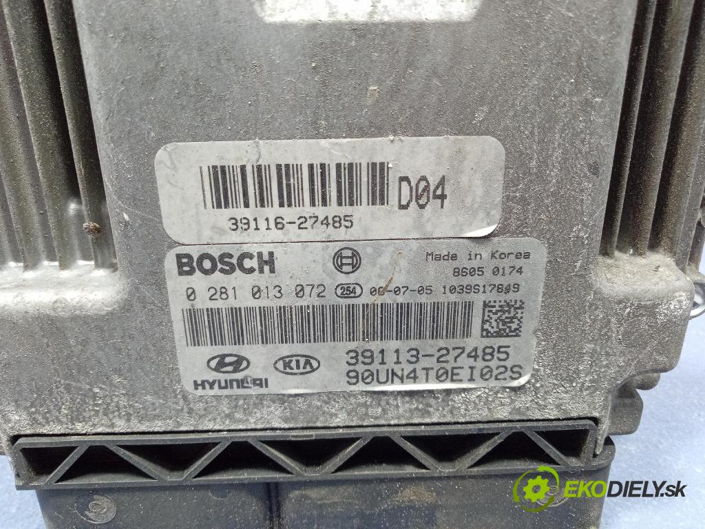 Kia Carens 2006 riadiaca jednotka Motor: 39113-27485