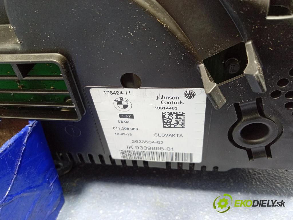 Bmw Seria 5 2013 prístrojovka/ budíky 9339895