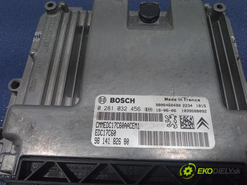 Peugeot 508 2017 riadiaca jednotka Motor: 9814182680