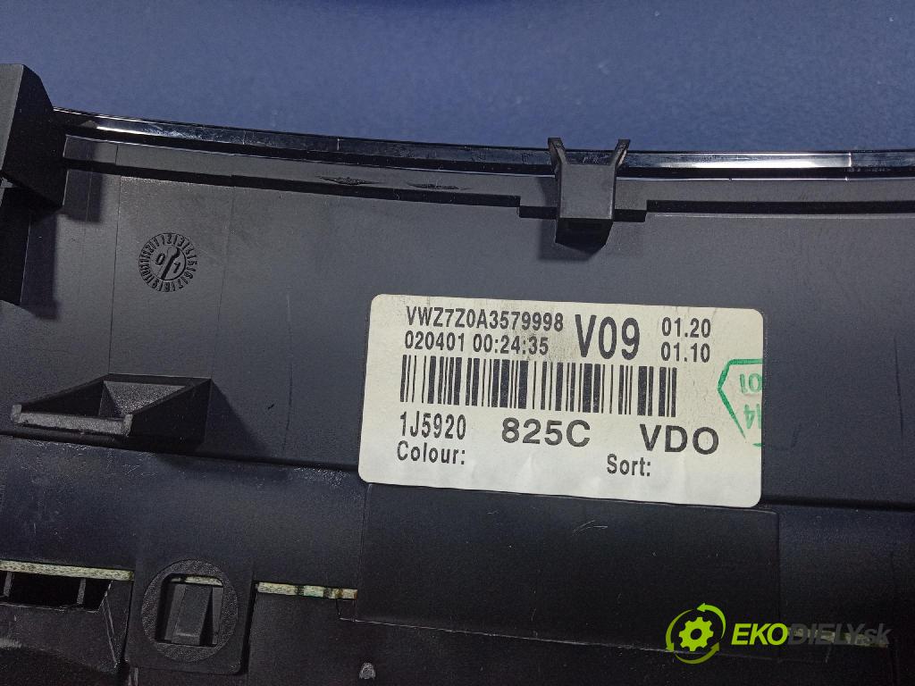Vw Bora 2001 prístrojovka/ budíky 1J5920825C