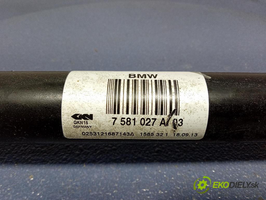 Bmw Seria 5 2013 poloos ľavá zad 7581027
