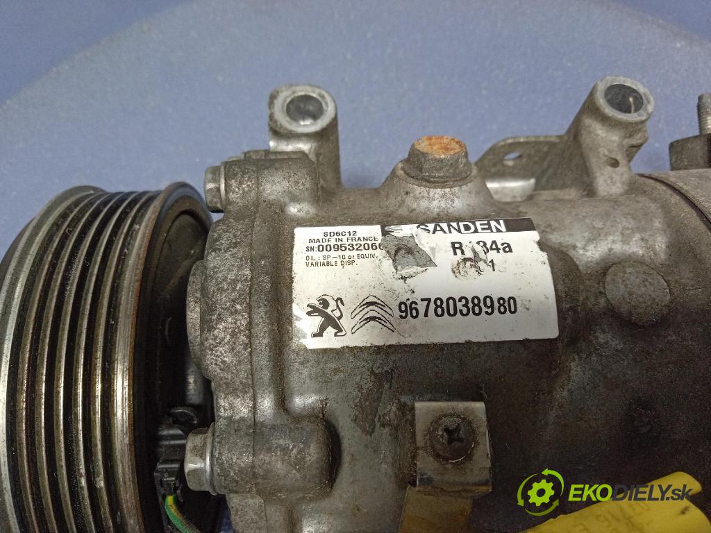 Peugeot 508 2017 Kompresor: Klimatizace: 9678038980