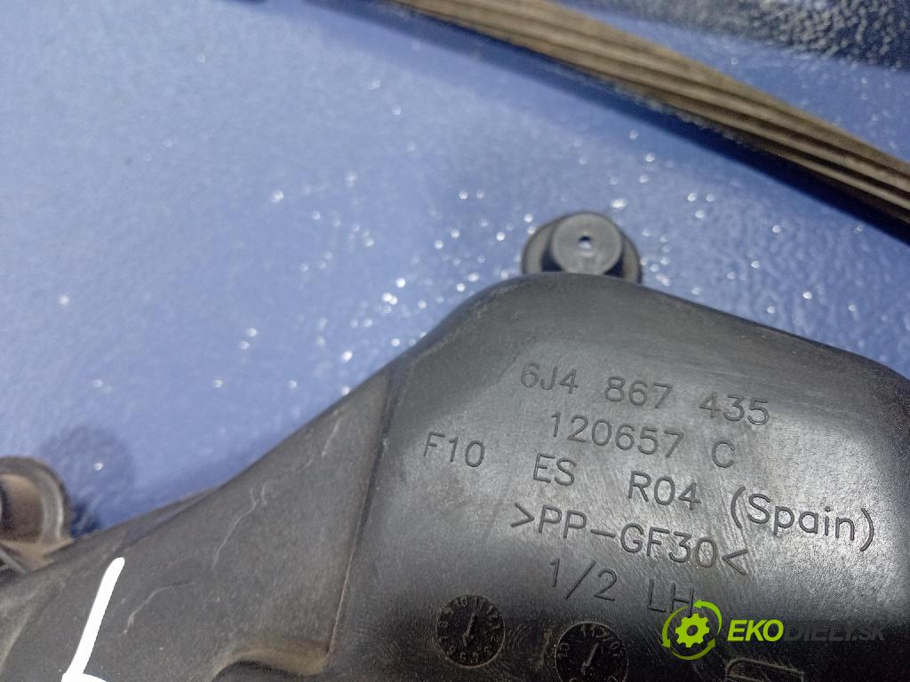 Seat Ibiza 2009 mechanismus stahování Sklenka: před Levý: 6J3837401