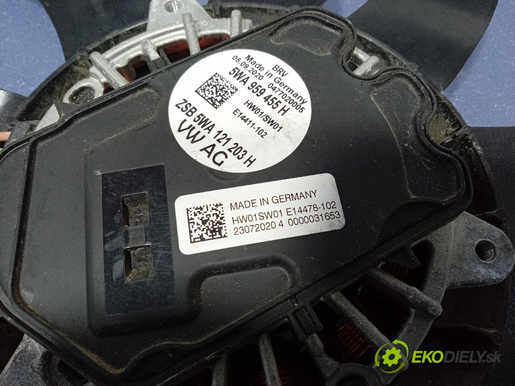 Skoda Octavia 2020 ventilátor Chladič: 5WA959455H