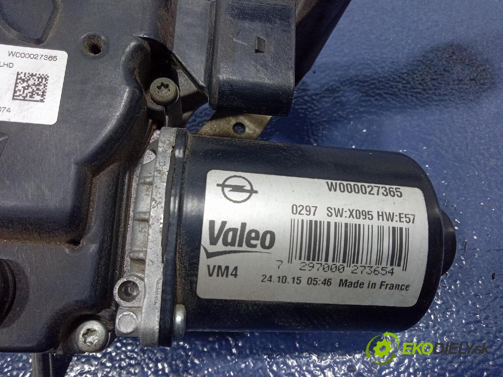 Opel Zafira 2015 mechanismus motorek Stěrače: před W000027199