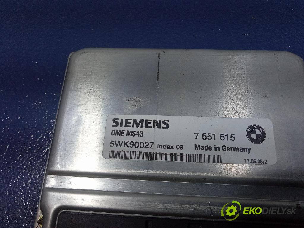 Bmw Seria 3 2004 riadiaca jednotka Motor: 7551615