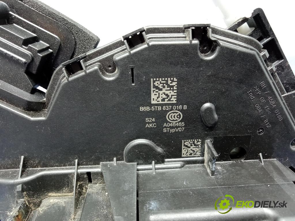 Skoda Octavia 2020 zámek dveře před v pravo: 5TB837016B