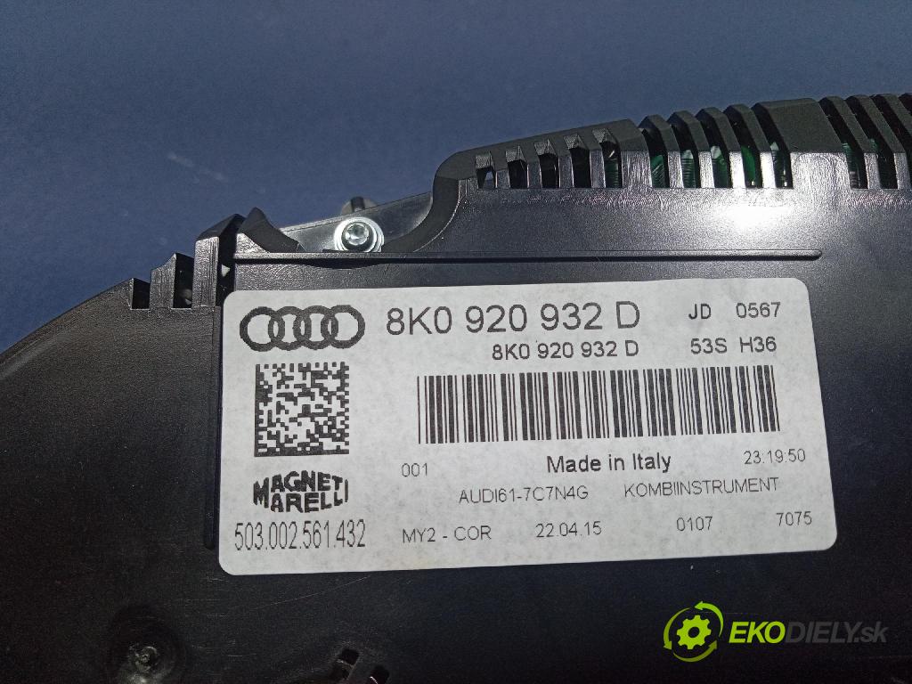 Audi A4 2015 prístrojovka/ budíky 8K0920932D