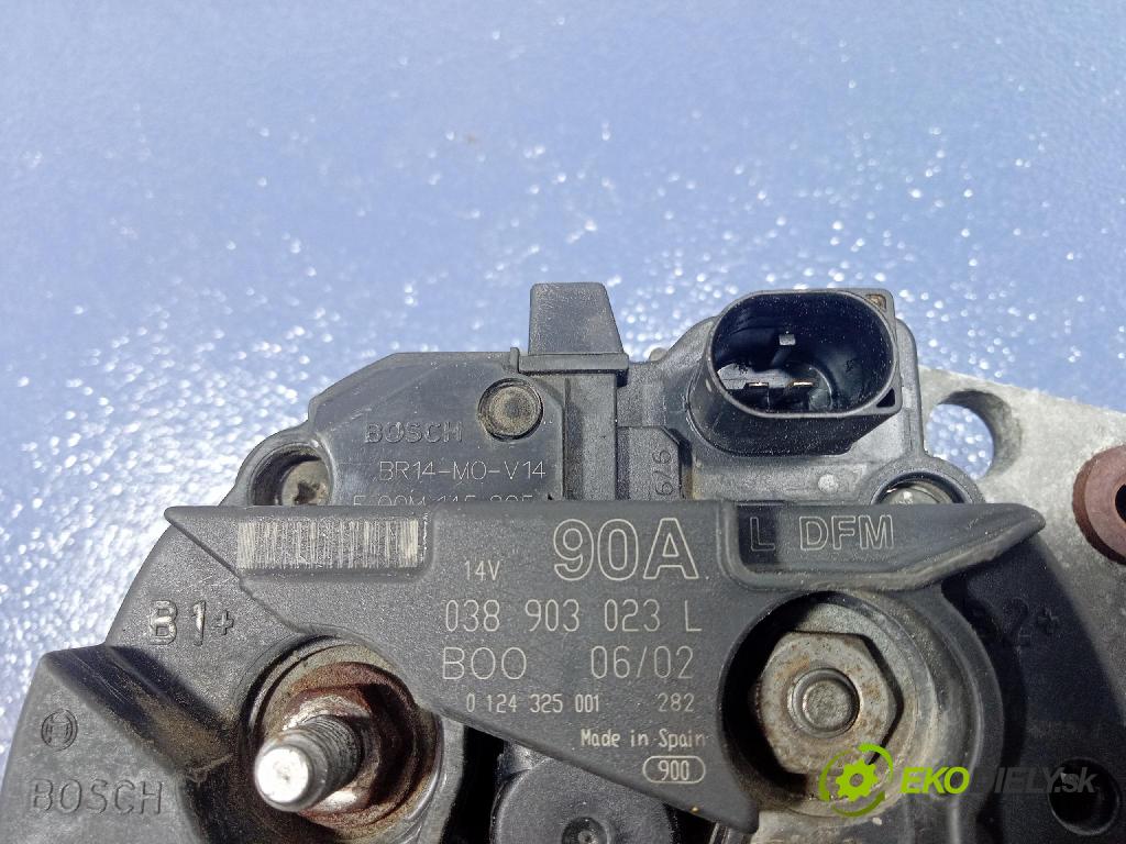 Vw Sharan 2001 Alternator 038903023L