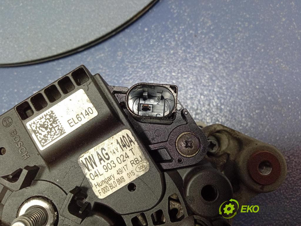 Vw Passat 2018 Alternator 04L903024T