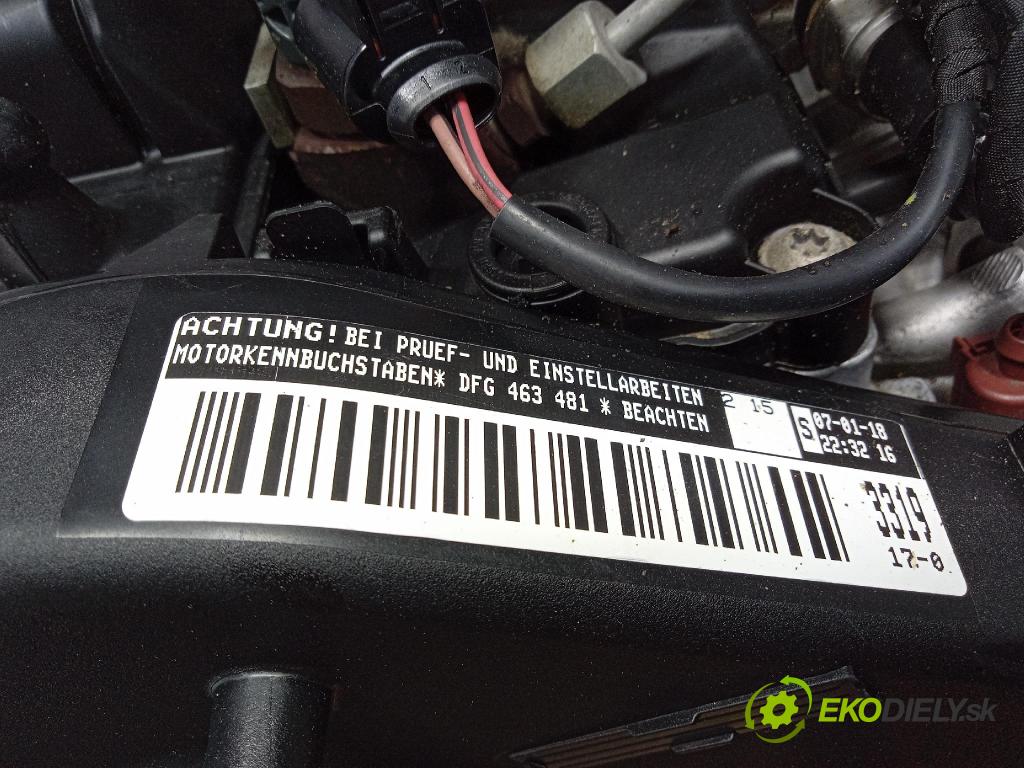 Vw Passat 2018 motor Diesel: DFG