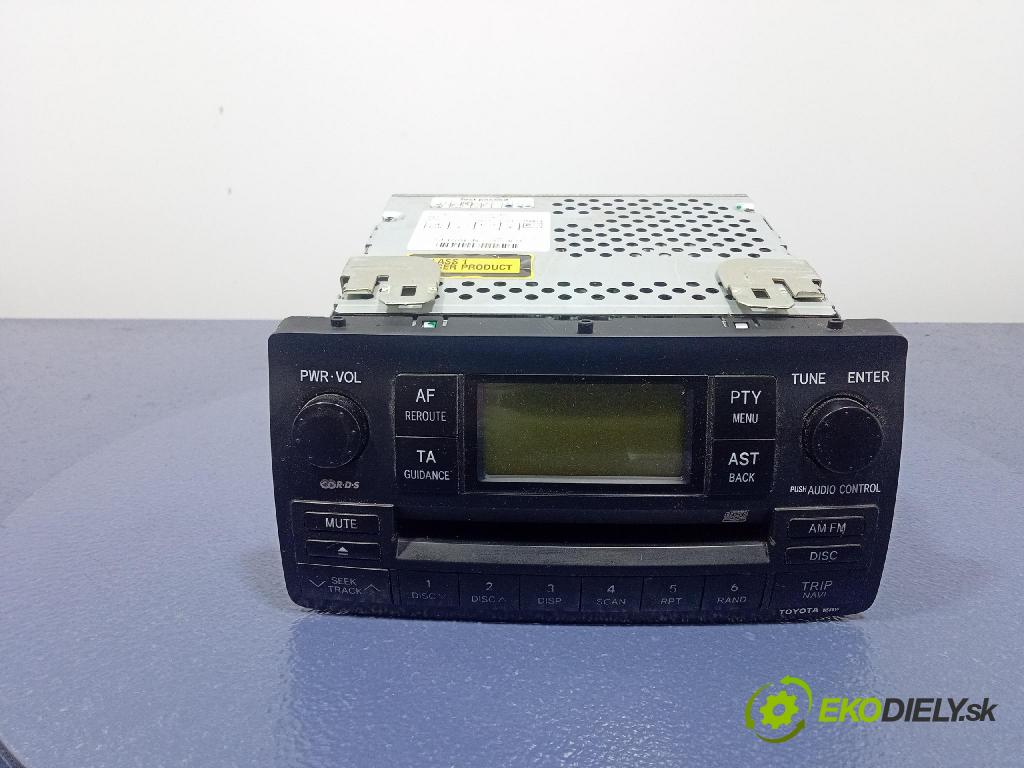 Toyota Corolla 2006 Radio I Navigácia: 86120-02380
