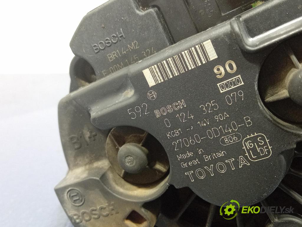 Toyota Corolla 2006 Alternator 27060-0D140
