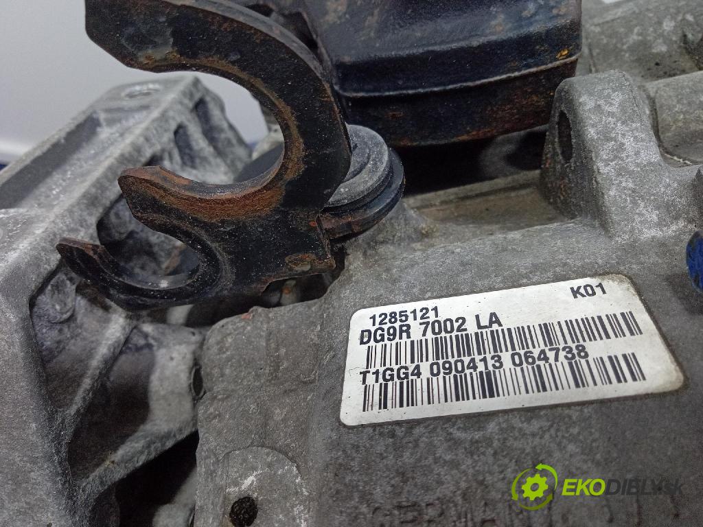Volvo V60 2013 prevodovka Manualna DG9R7002LA