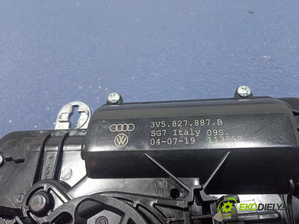 Skoda Superb 2019 zámek Klapky: kufr 3V5827887B