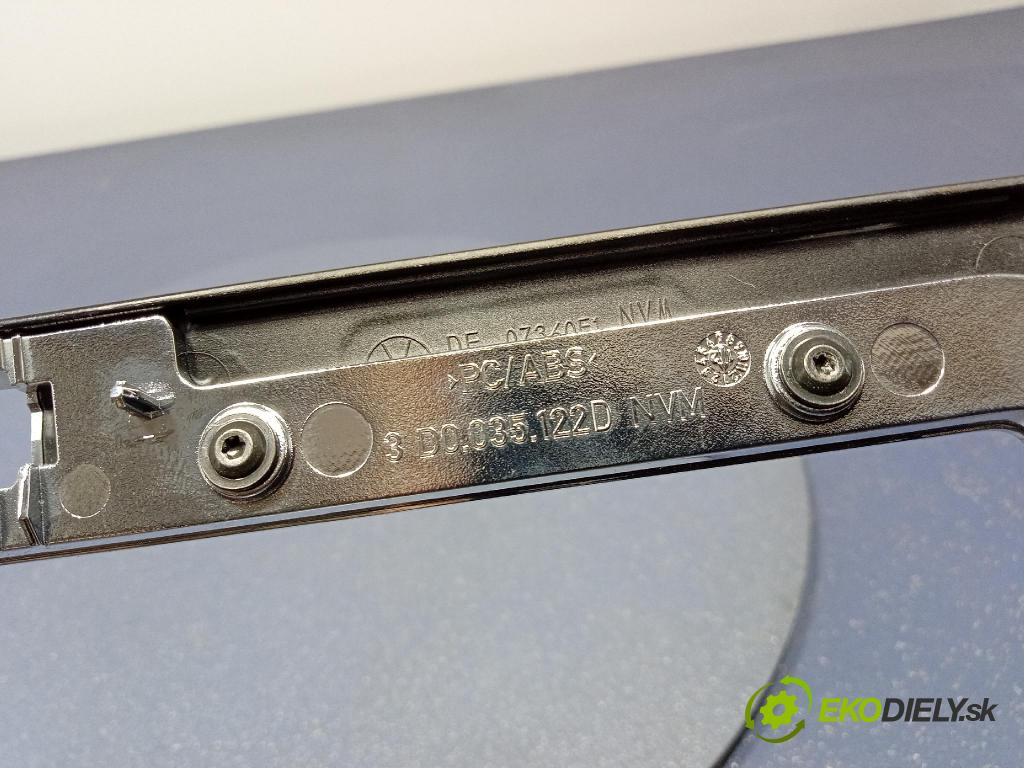 Vw Phaeton 2012 kryt Plast: Interiéry: 3D0035122D