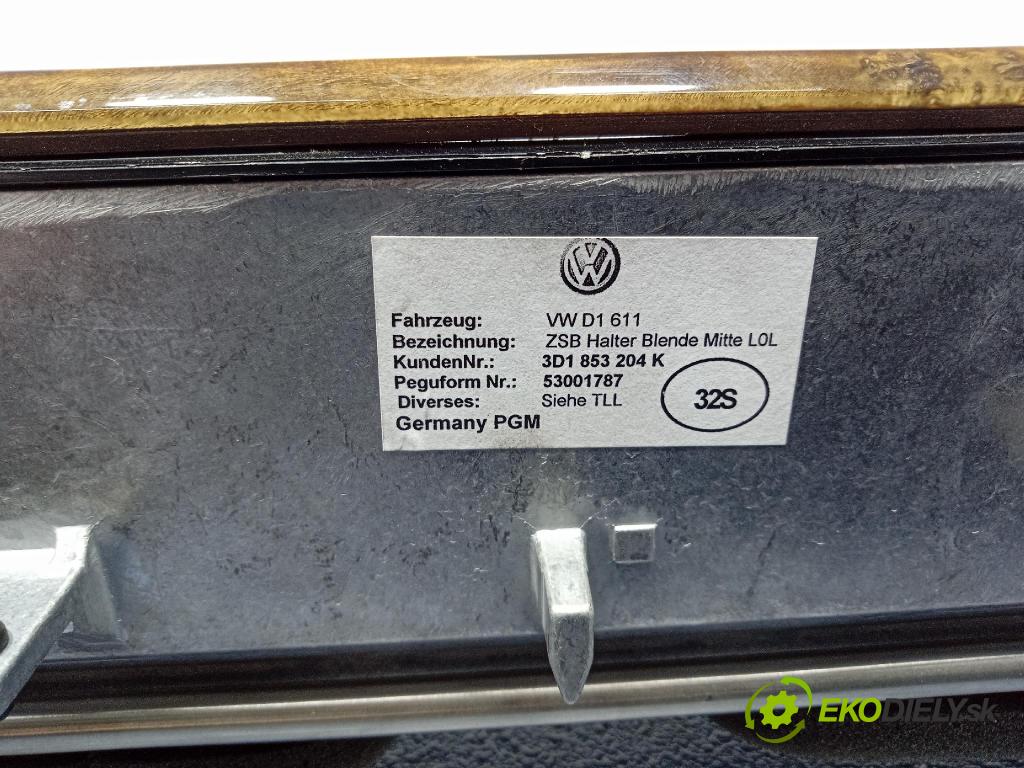 Vw Phaeton 2012 Mřížky Proud vzduchu Vzduch: 3D0919204C