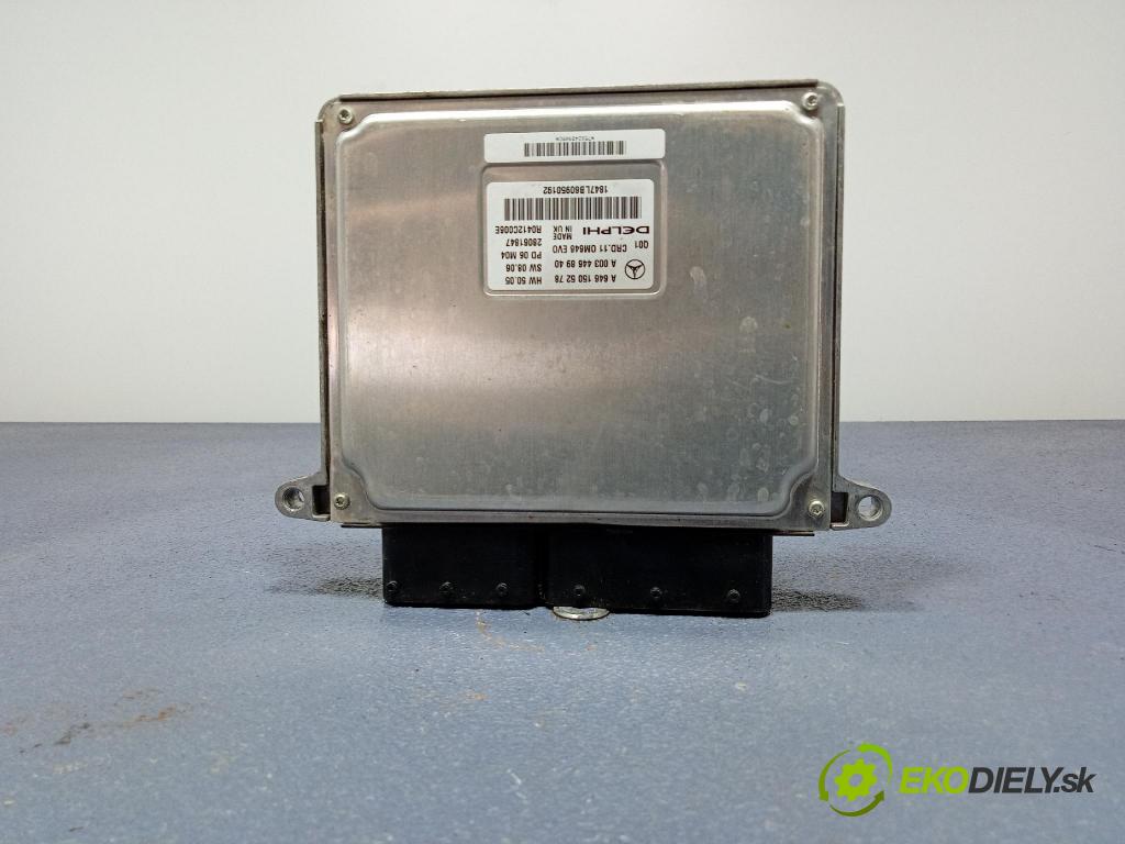 Mercedes-benz E 200 2006 riadiaca jednotka Motor: A6461505278