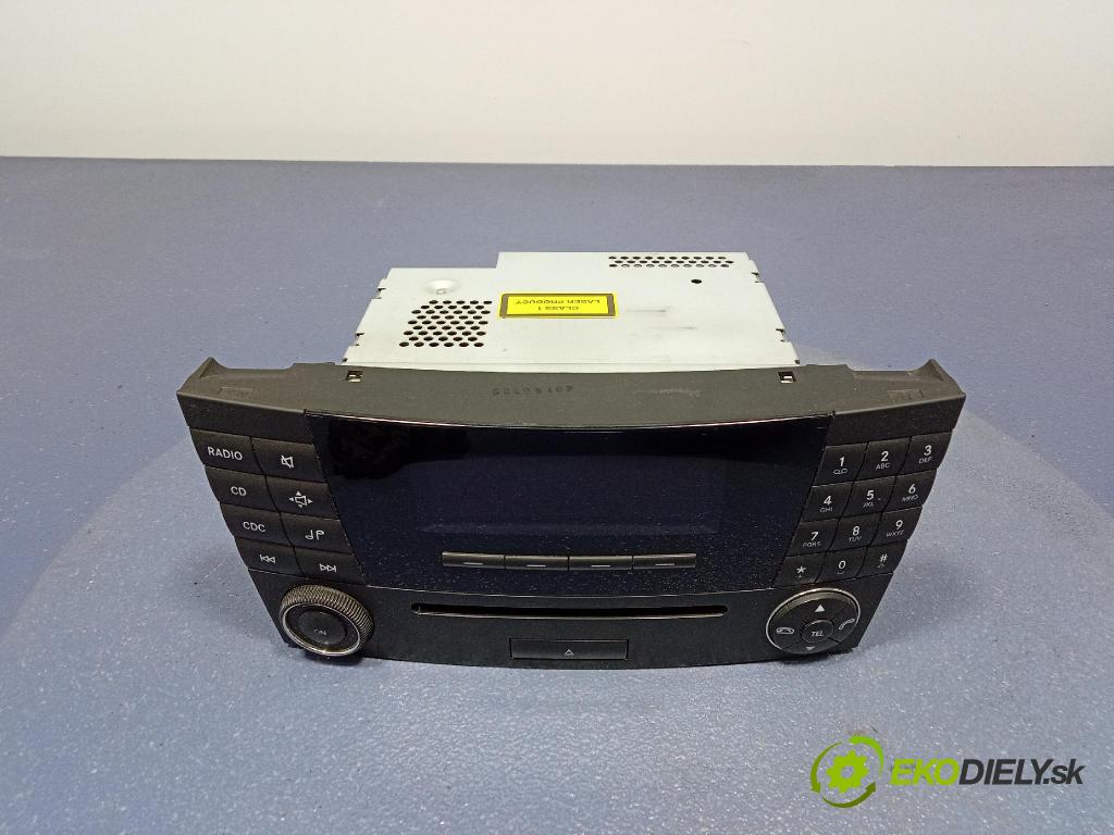 Mercedes-benz E 200 2006 Radio I Navigácia: A2118702889