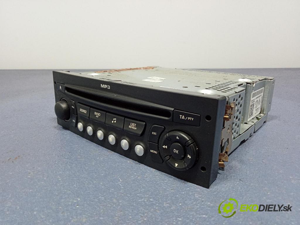 Citroen C2 2008 Radio I Navigácia: 96643698XT